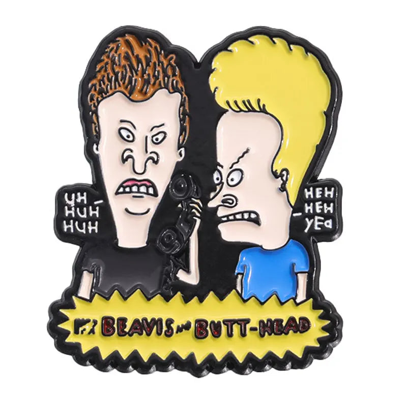 Beavis and Butthead Enamel Pins
