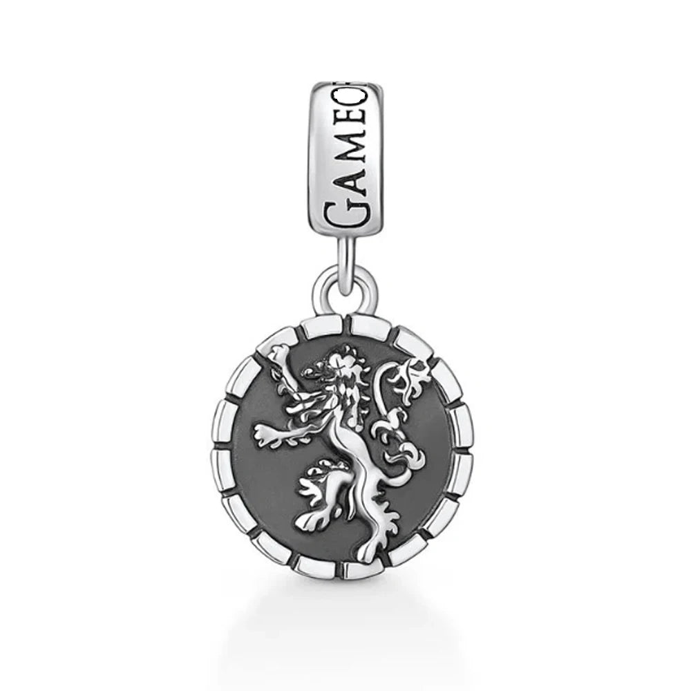 Game of Thrones Silver Charm Bracelet Charms