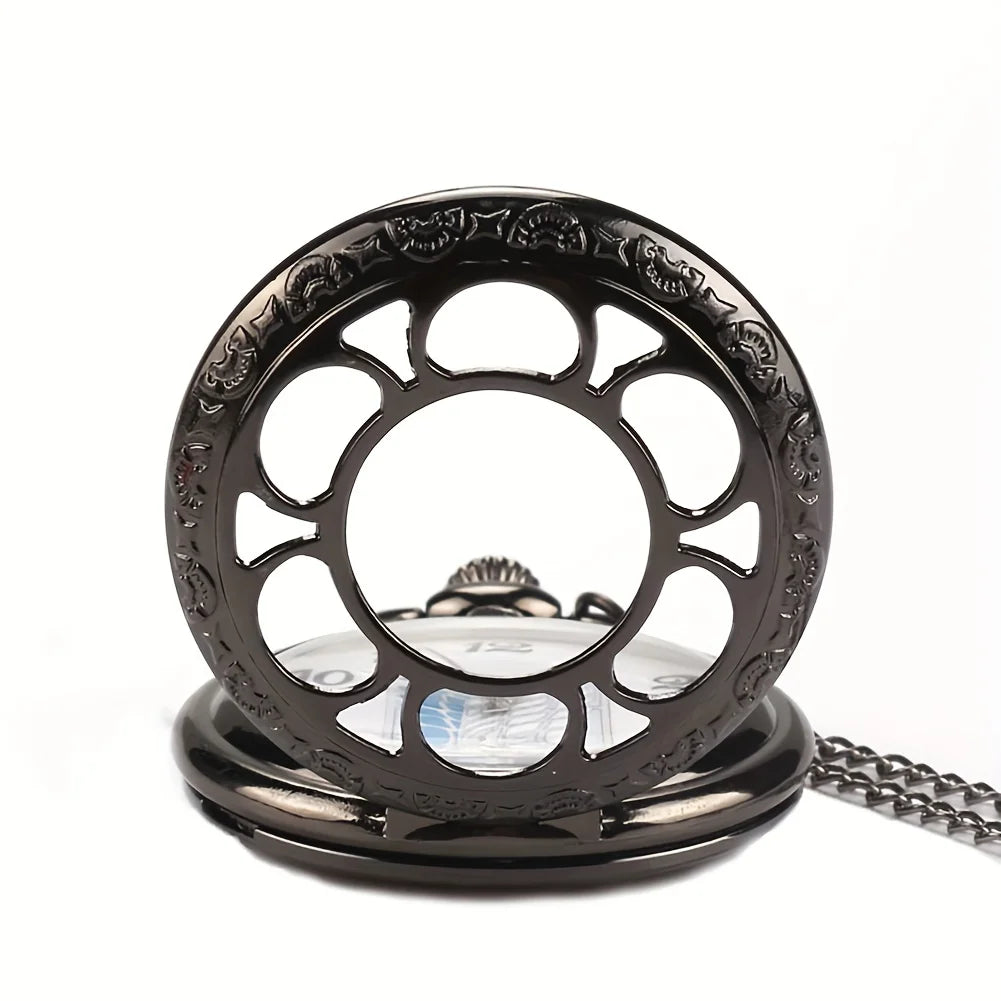 Attack on Titan Survey Corp Steampunk Pocketwatch