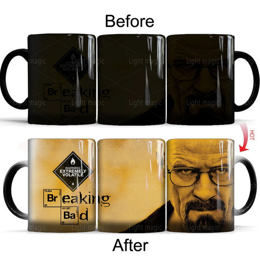 Taza que cambia de color Breaking Bad