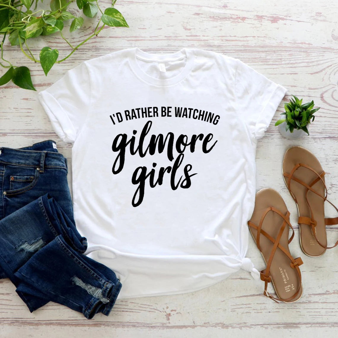 Gilmore Girls I'd Rather Be Watching Gilmore Girls T-shirt