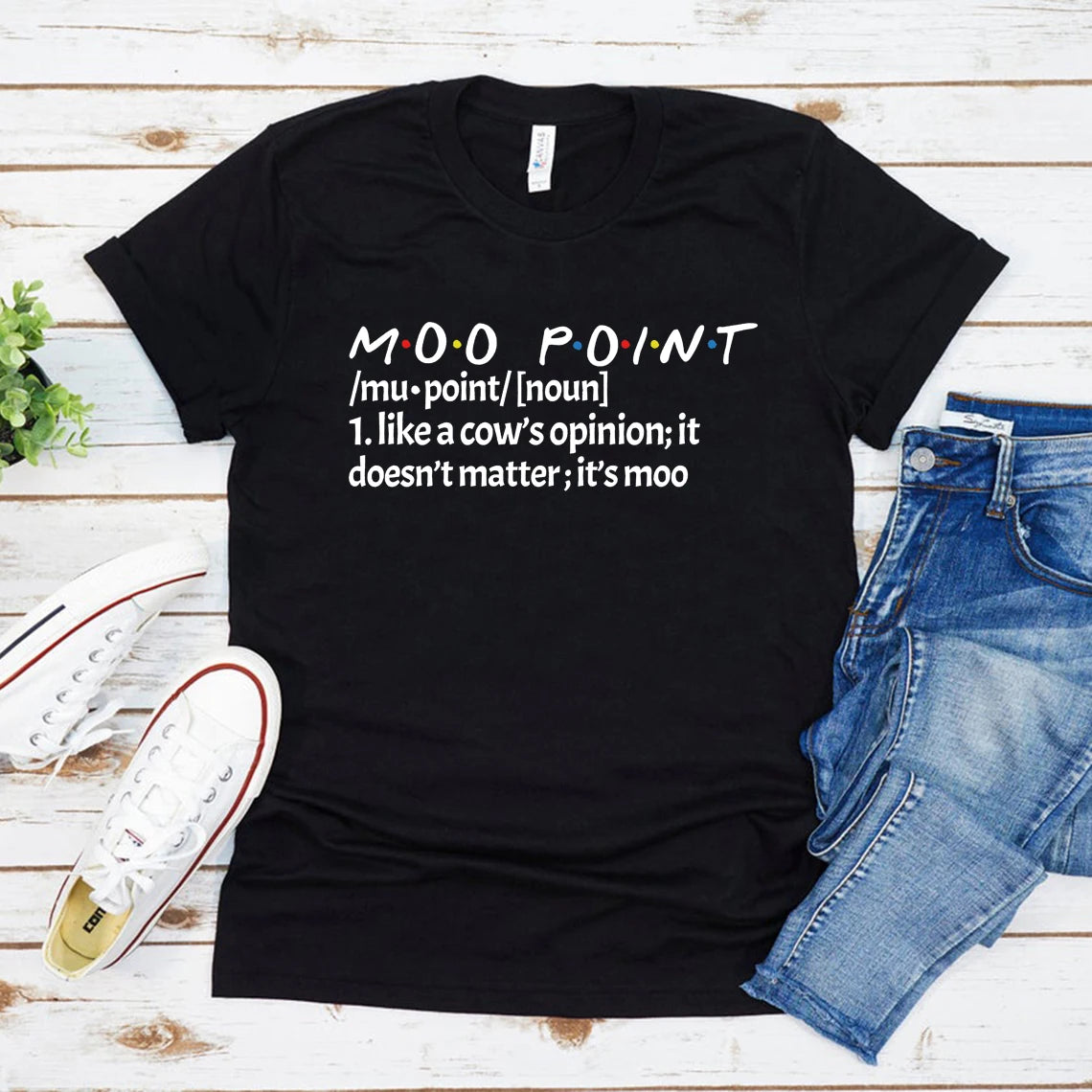 Friends Moo Point T-Shirt