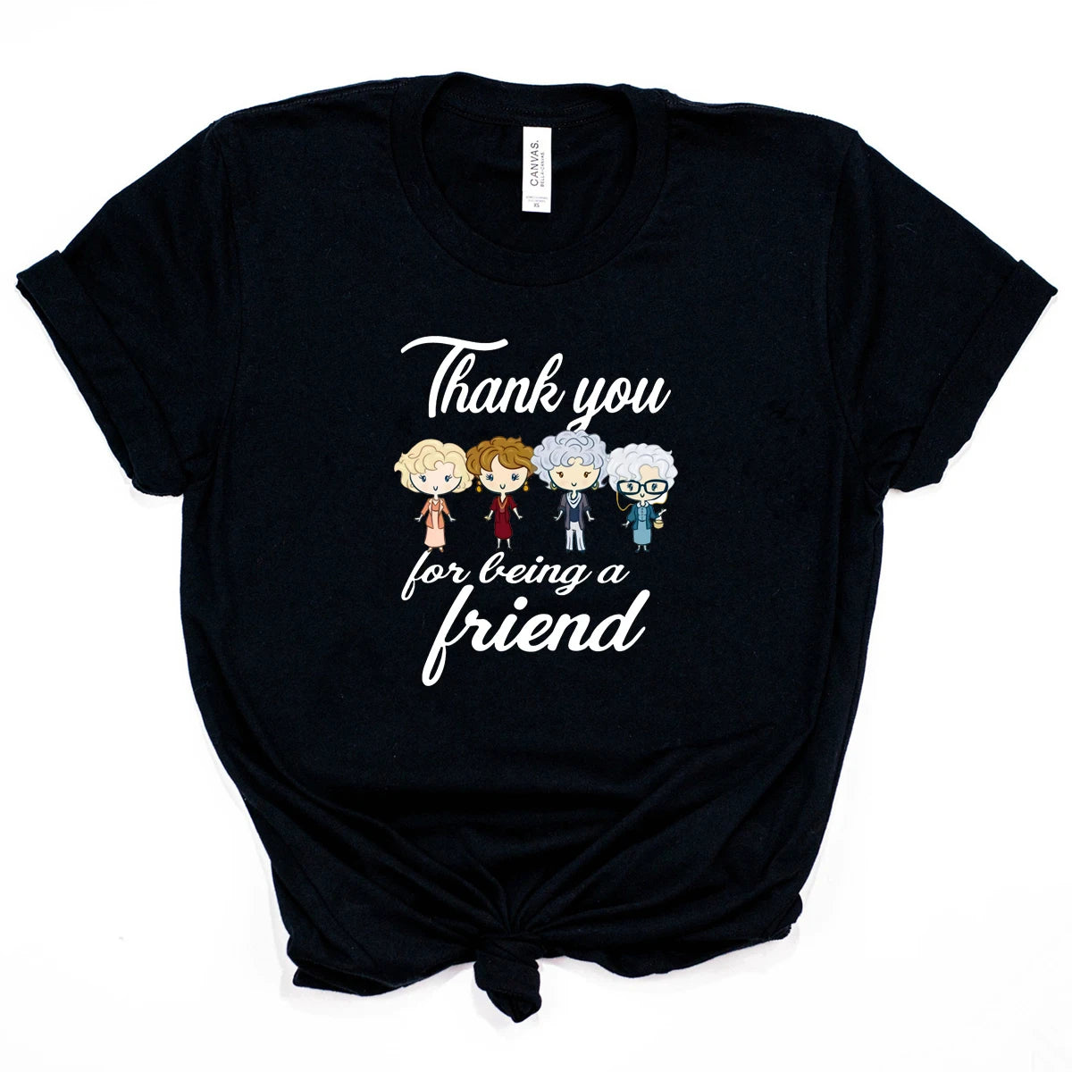 Golden Girls Thank You for Being A Friend Cute Cartoon T-Shirt