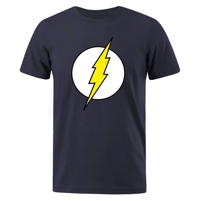 Big Bang Theory Sheldon Lightning Logo T-Shirt