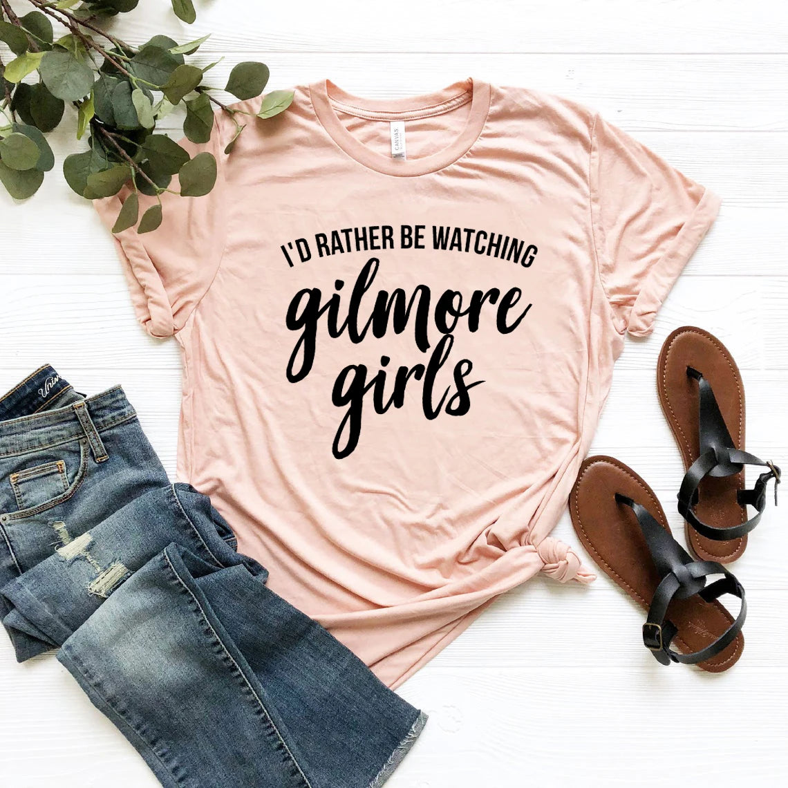 Gilmore Girls I'd Rather Be Watching Gilmore Girls T-shirt