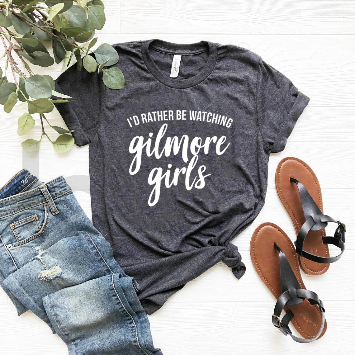 Gilmore Girls I'd Rather Be Watching Gilmore Girls T-shirt