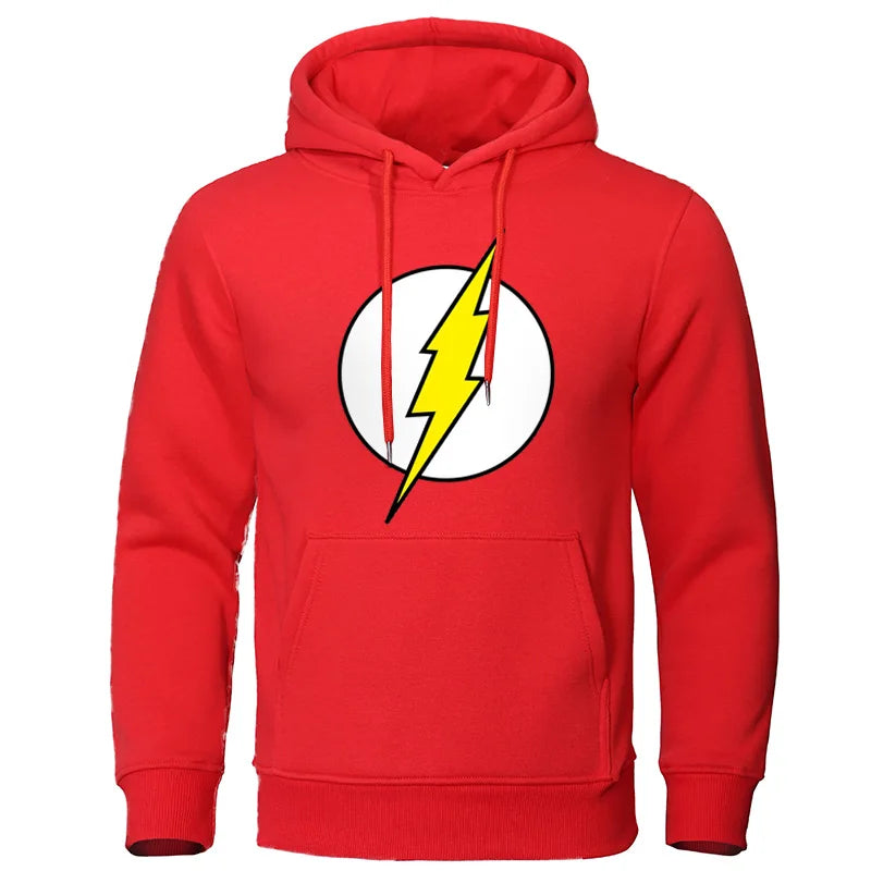 Big Bang Theory Lightning Logo Fleece Hoodie