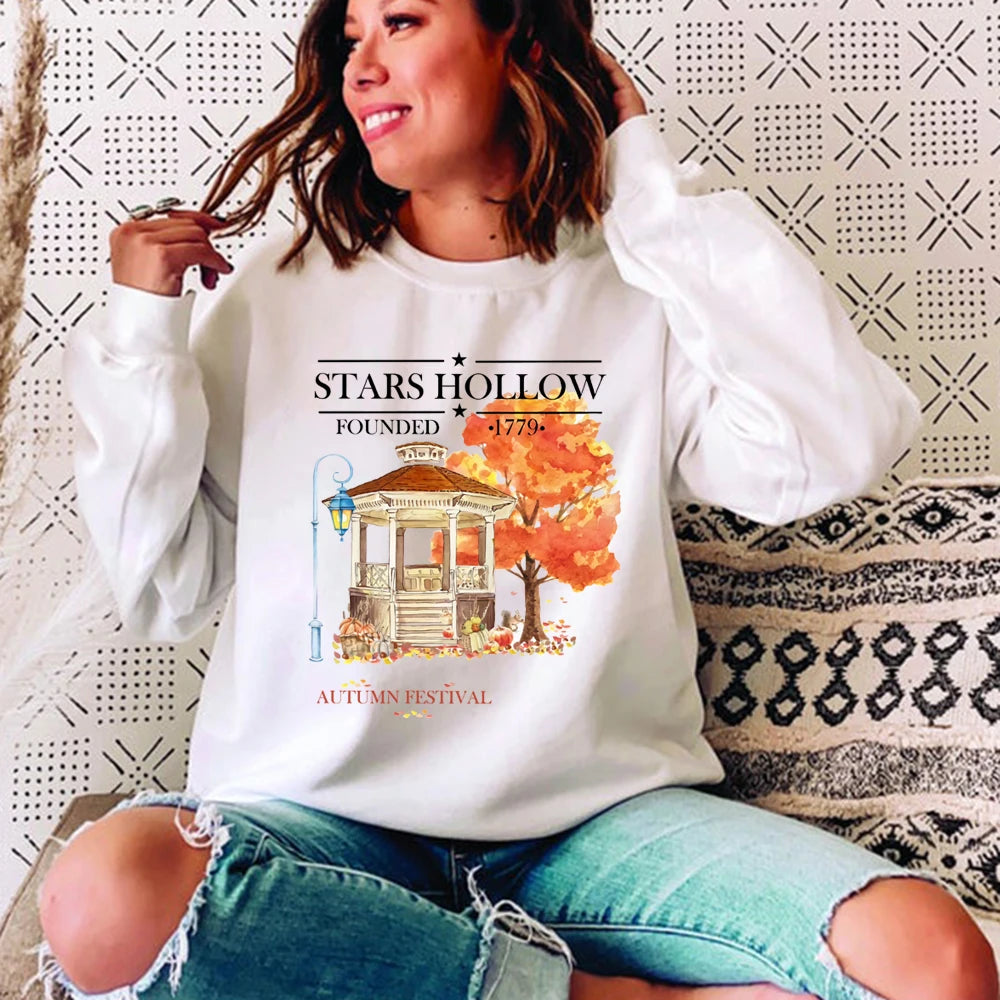 Gilmore Girls Stars Hollow Festival de otoño Sudadera ligera