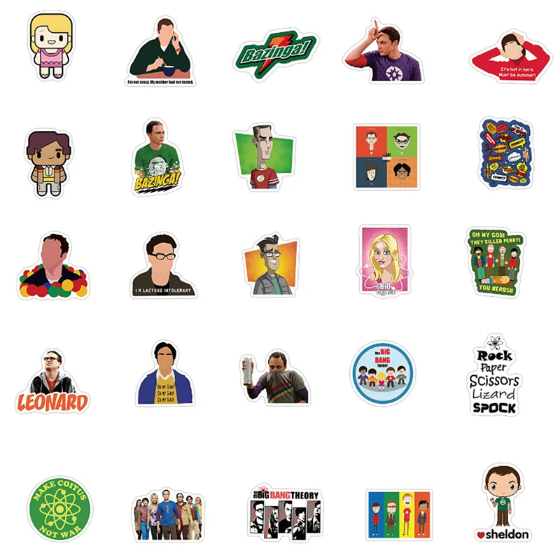 Big Bang Theory Sticker Pack