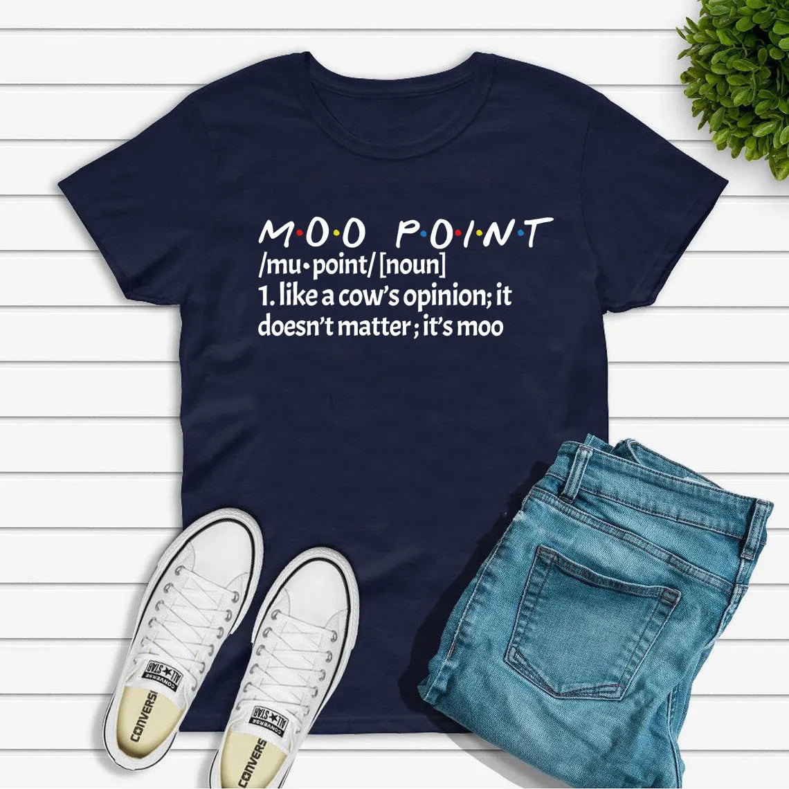 Friends Moo Point T-Shirt