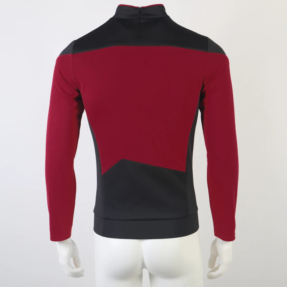 Star Trek TNG Starfleet Officer Tops Cosplay Costume