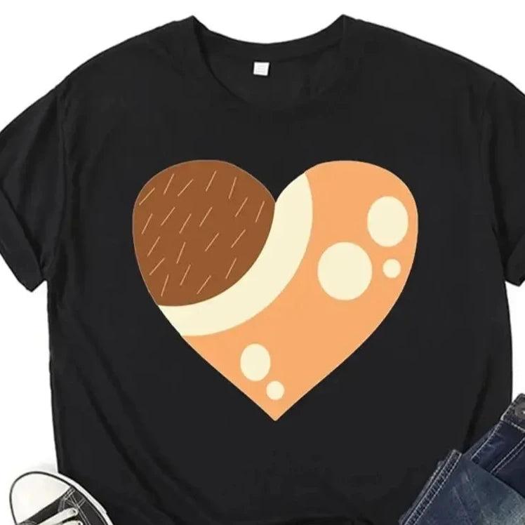 Bluey Family Heart T-Shirt