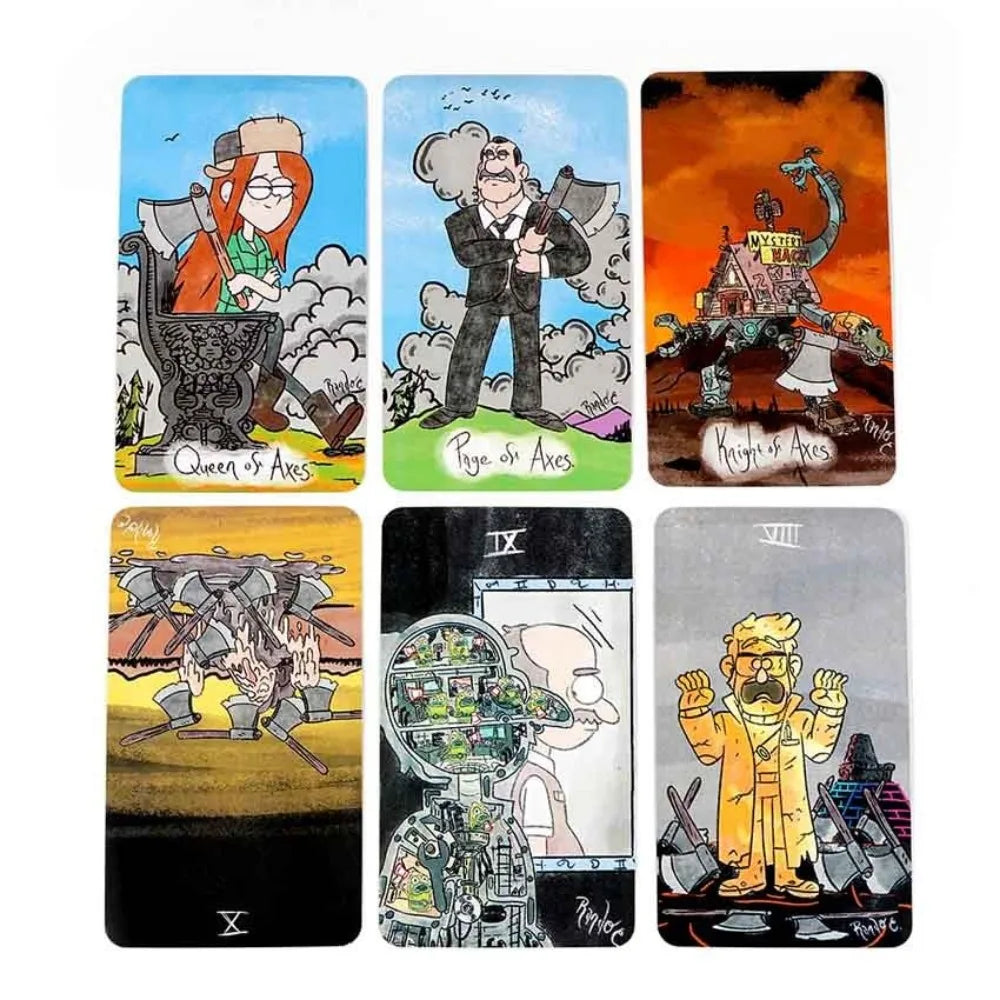 Gravity Falls Themed Tarot Card Deck