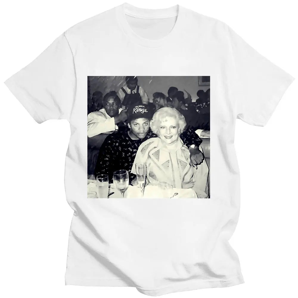 Golden Girls Betty White with Eazy-E T-Shirt