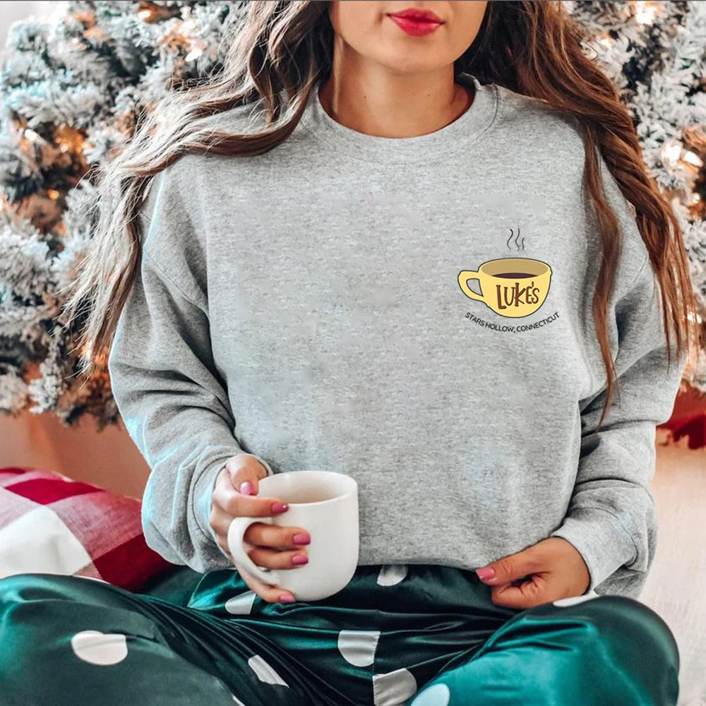 Gilmore Girls Lukes Diner Logo Sweatshirt