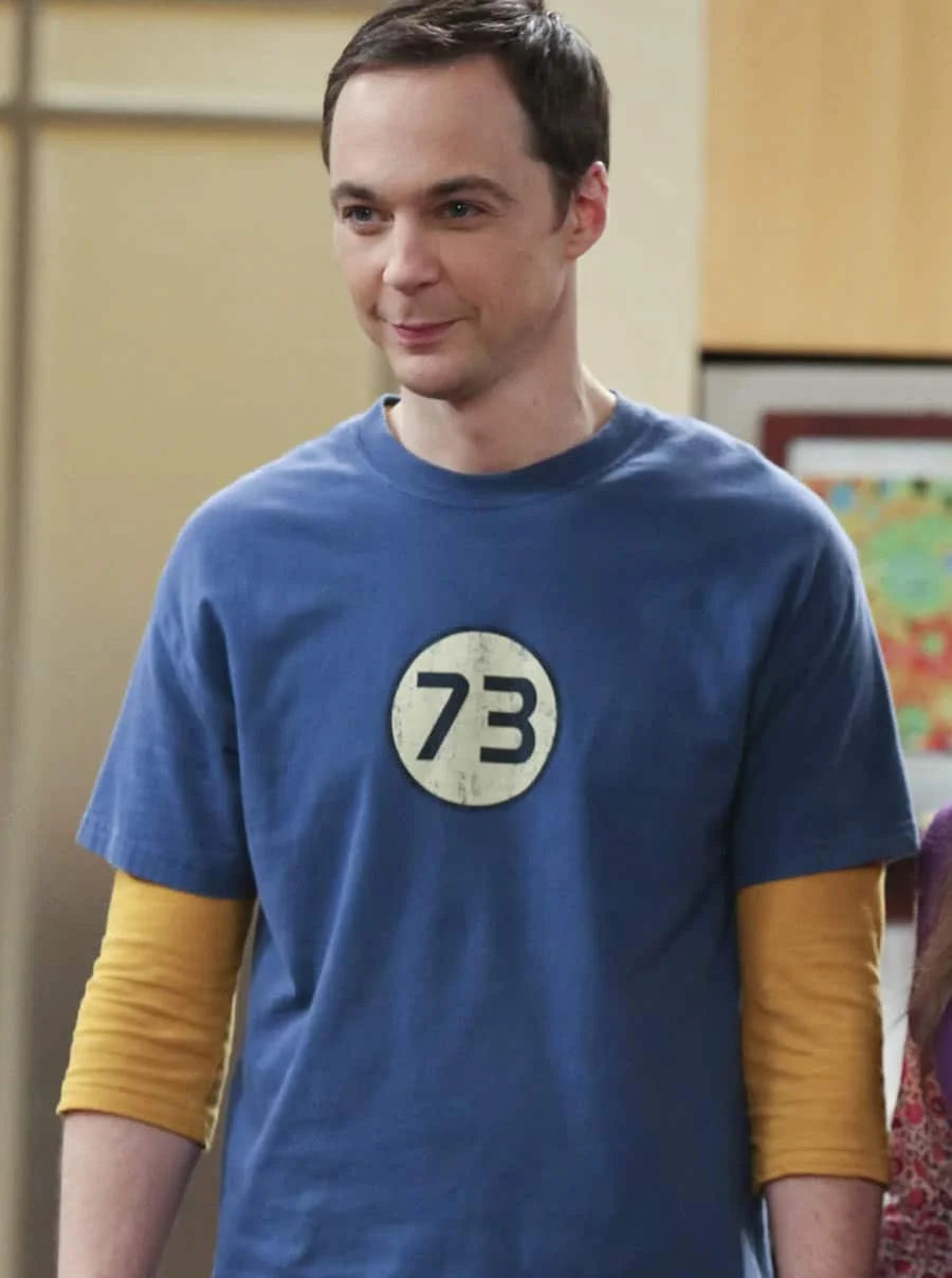 Big Bang Theory Sheldon 73 T-Shirt