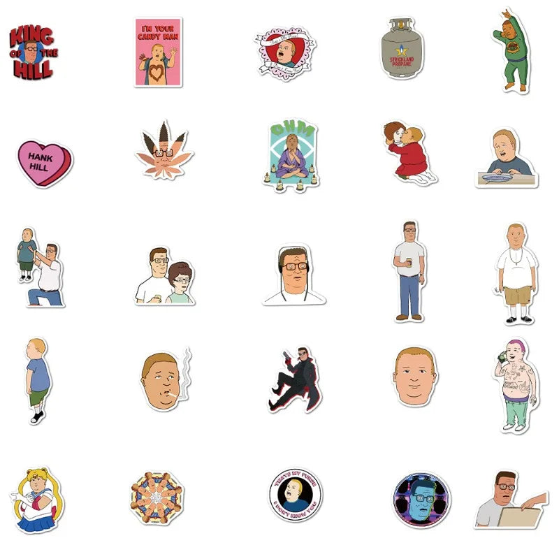 King of the Hill Sticker Pack