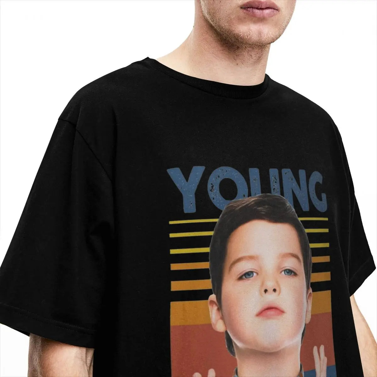 Big Bang Theory Young Sheldon Retro T-Shirt