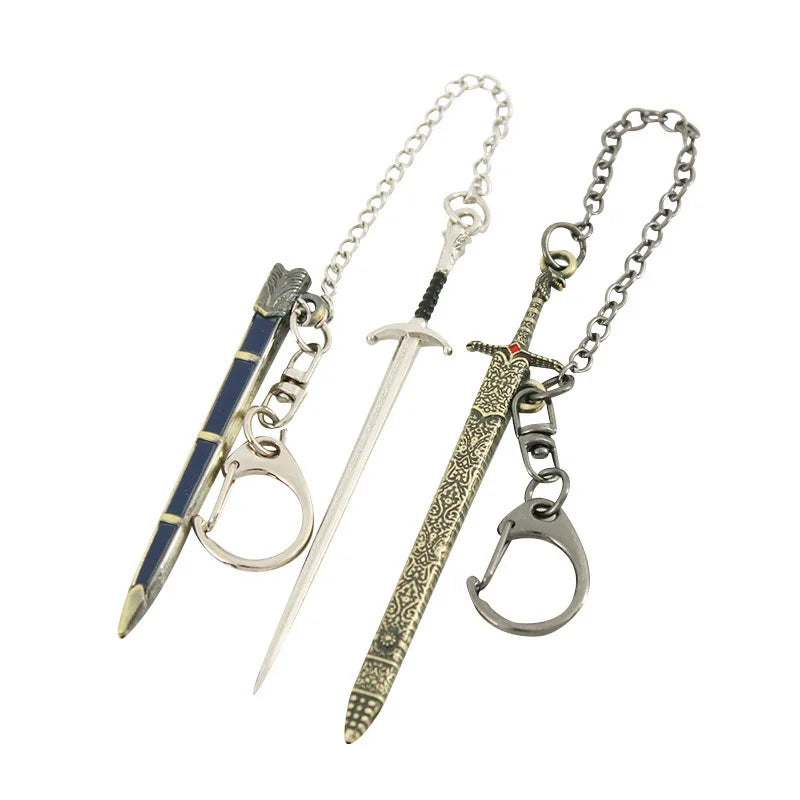 Game of Thrones Family Sword Keychains