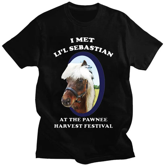 Parks and Recreation I Met LiL Sebastian T-Shirt