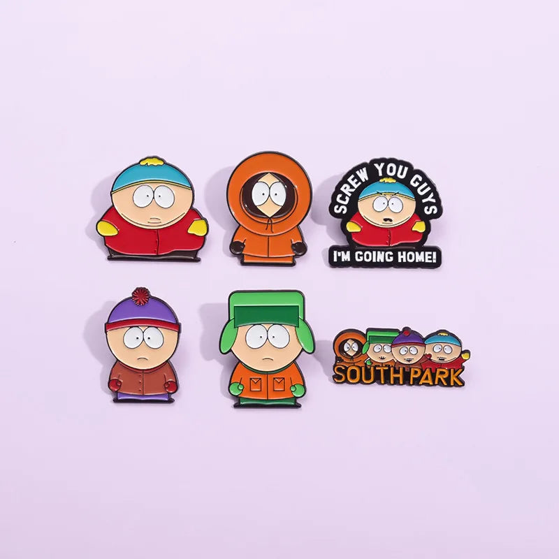 South Park Enamel Pins