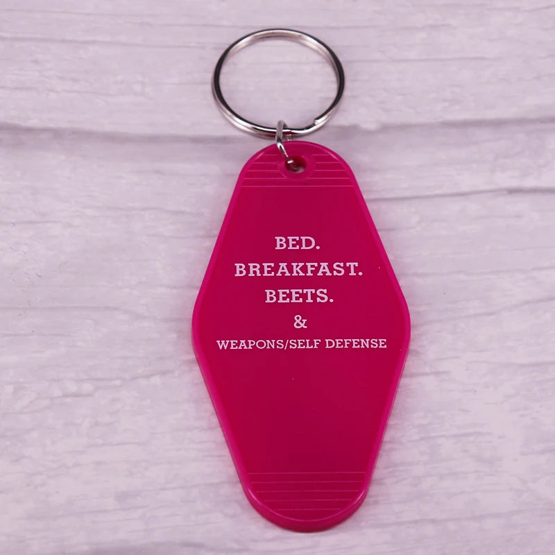 The Office Schrute Farms B&B Keychain