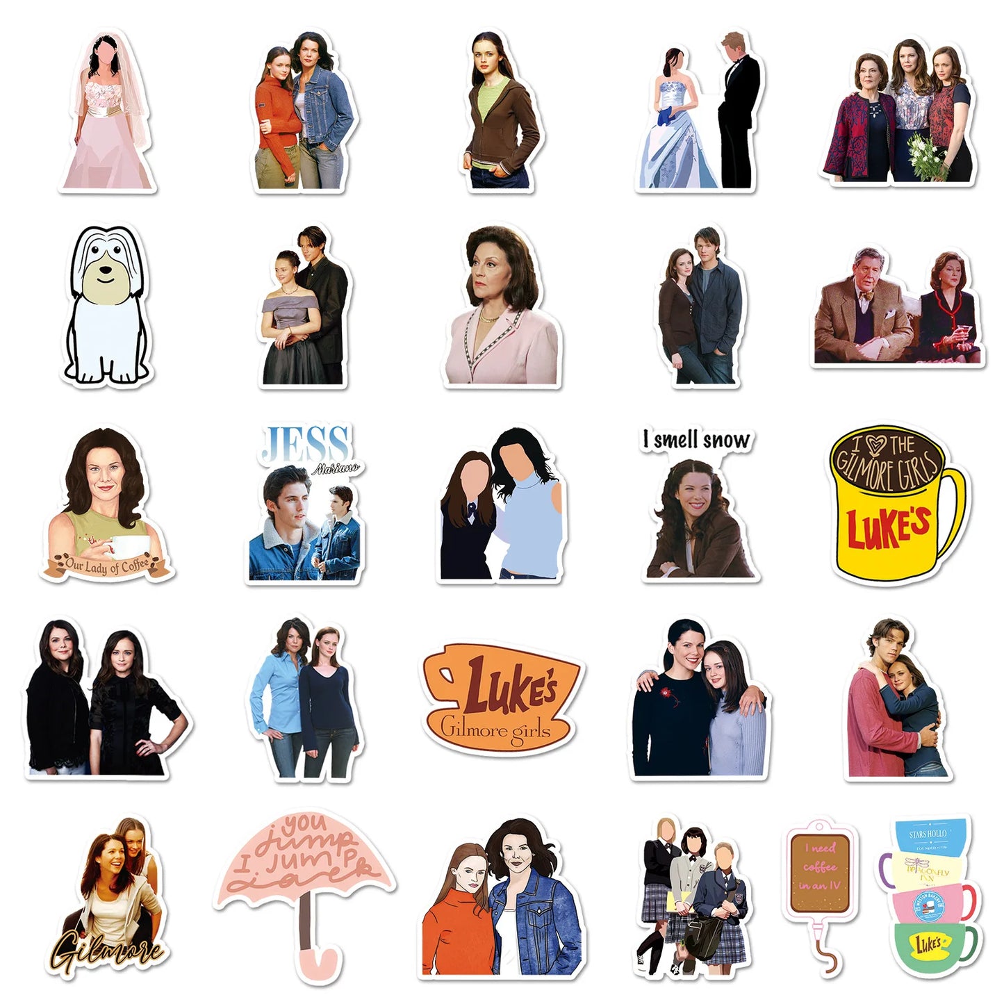 Gilmore Girls Sticker Pack