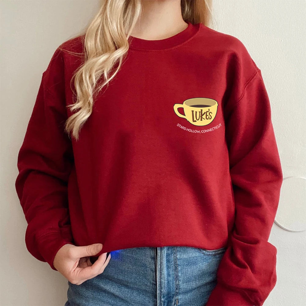 Gilmore Girls Lukes Diner Logo Sweatshirt