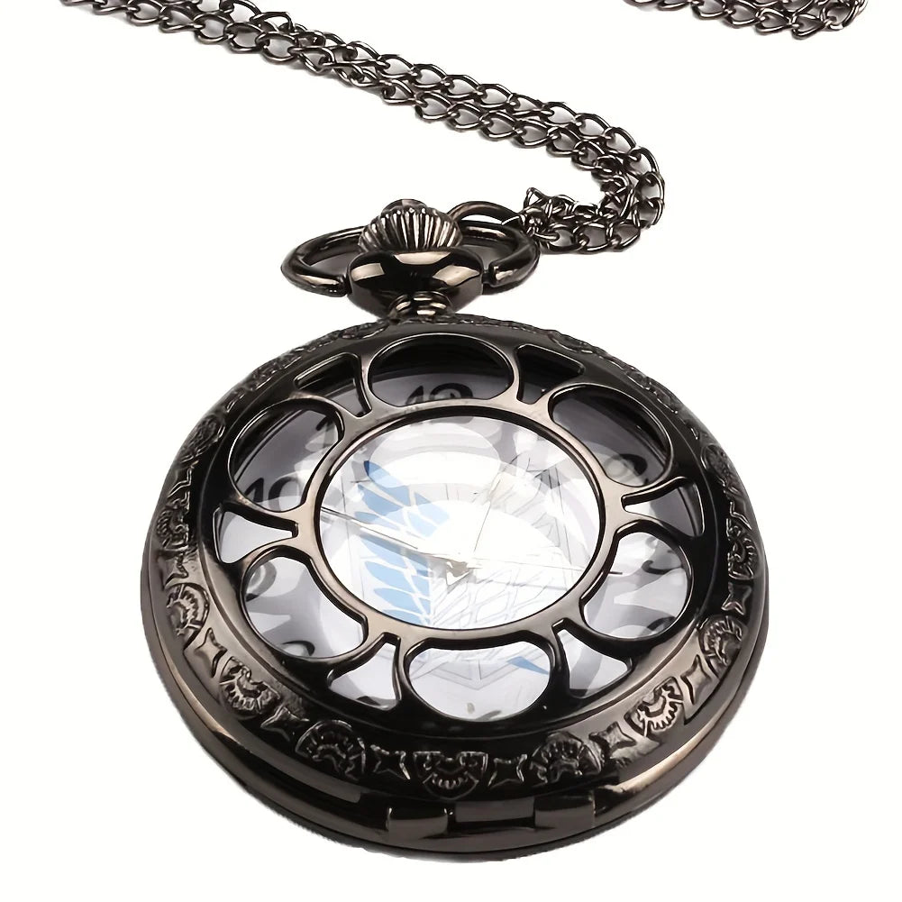 Attack on Titan Survey Corp Steampunk Pocketwatch