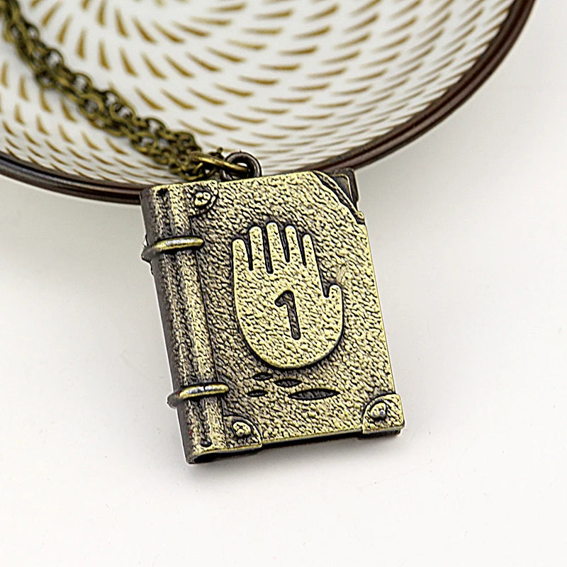 Gravity Falls Three Journals and Bill Cypher Pendants