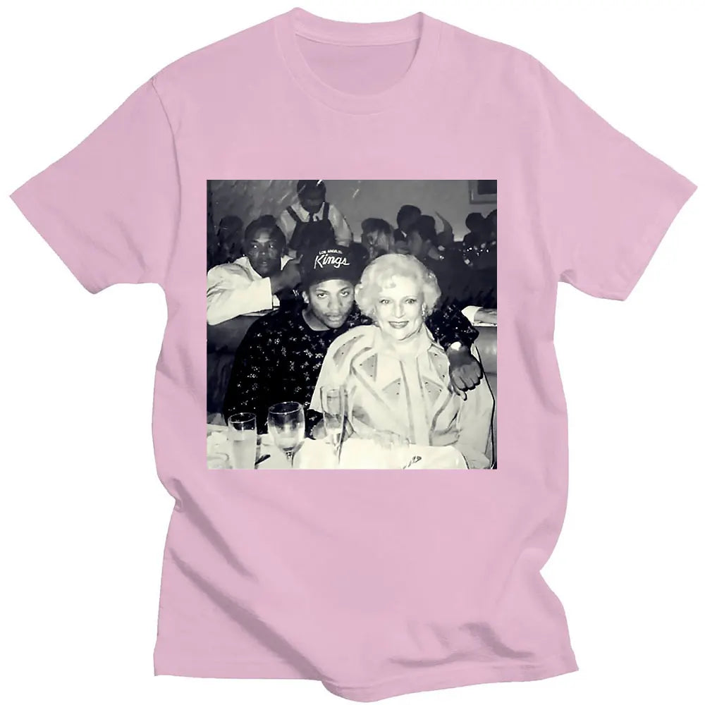 Golden Girls Betty White with Eazy-E T-Shirt