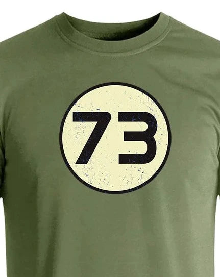 Big Bang Theory Sheldon 73 T-Shirt