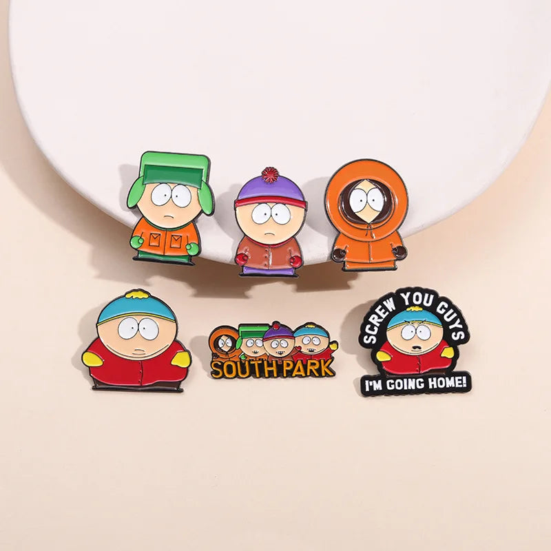 South Park Enamel Pins