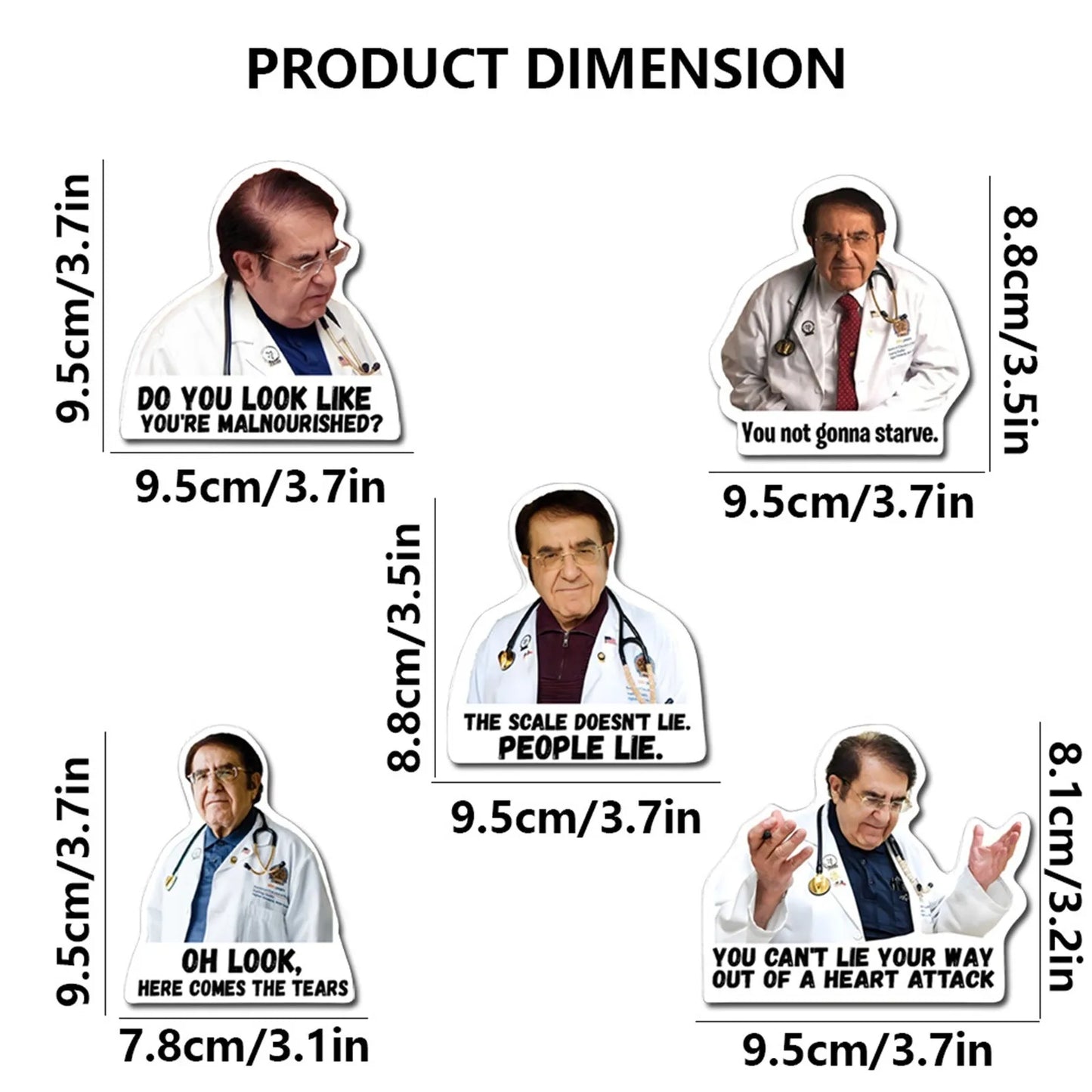 My 600 Pound Life Dr. Now Refrigerator Magnets