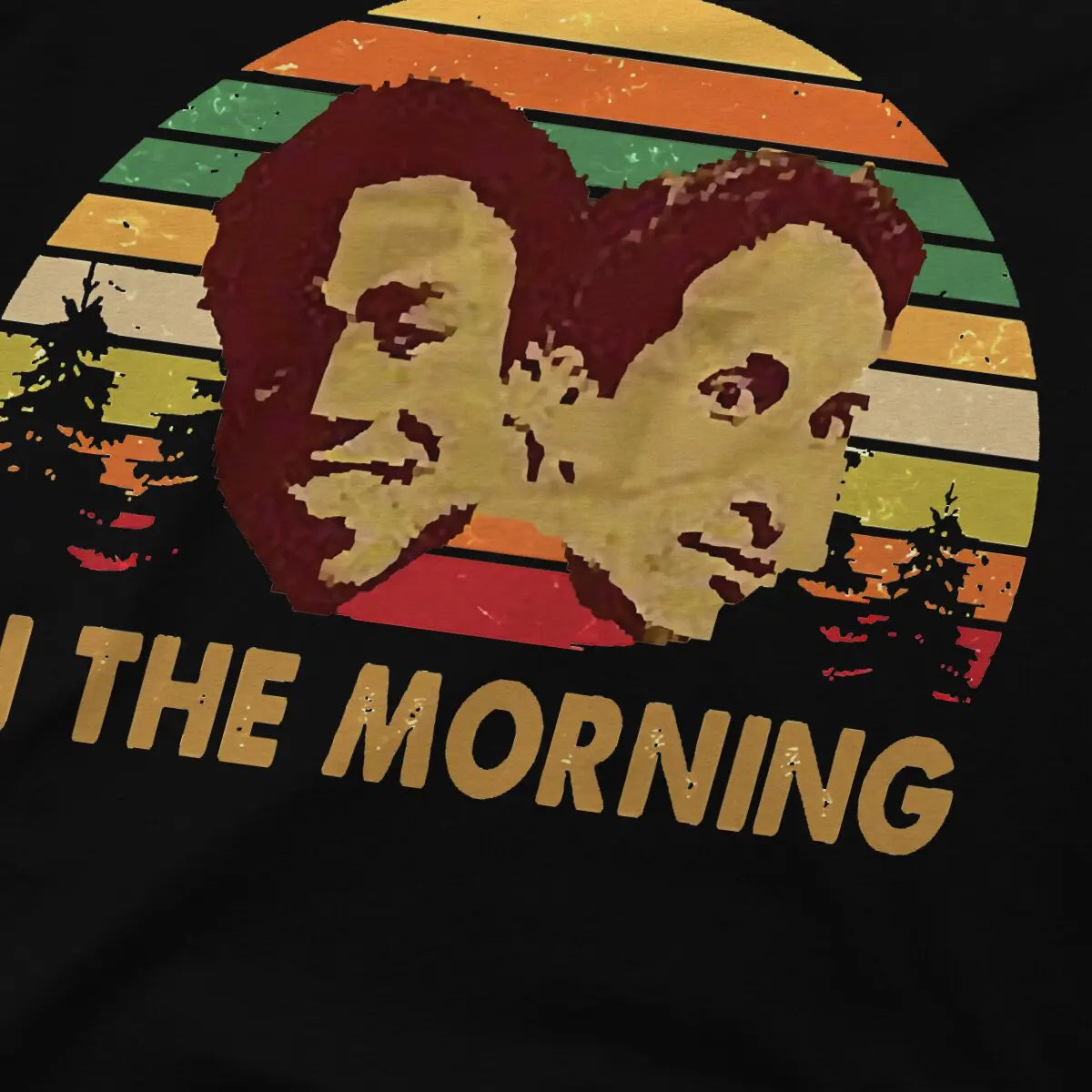 Camiseta comunitaria Troy y Abed en la mañana