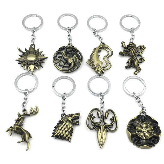 Game of Thrones Great House Keychains