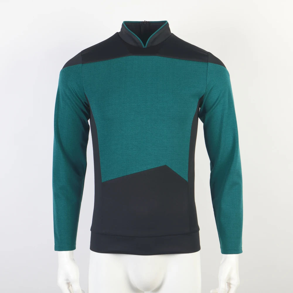 Star Trek TNG Starfleet Officer Tops Cosplay Costume