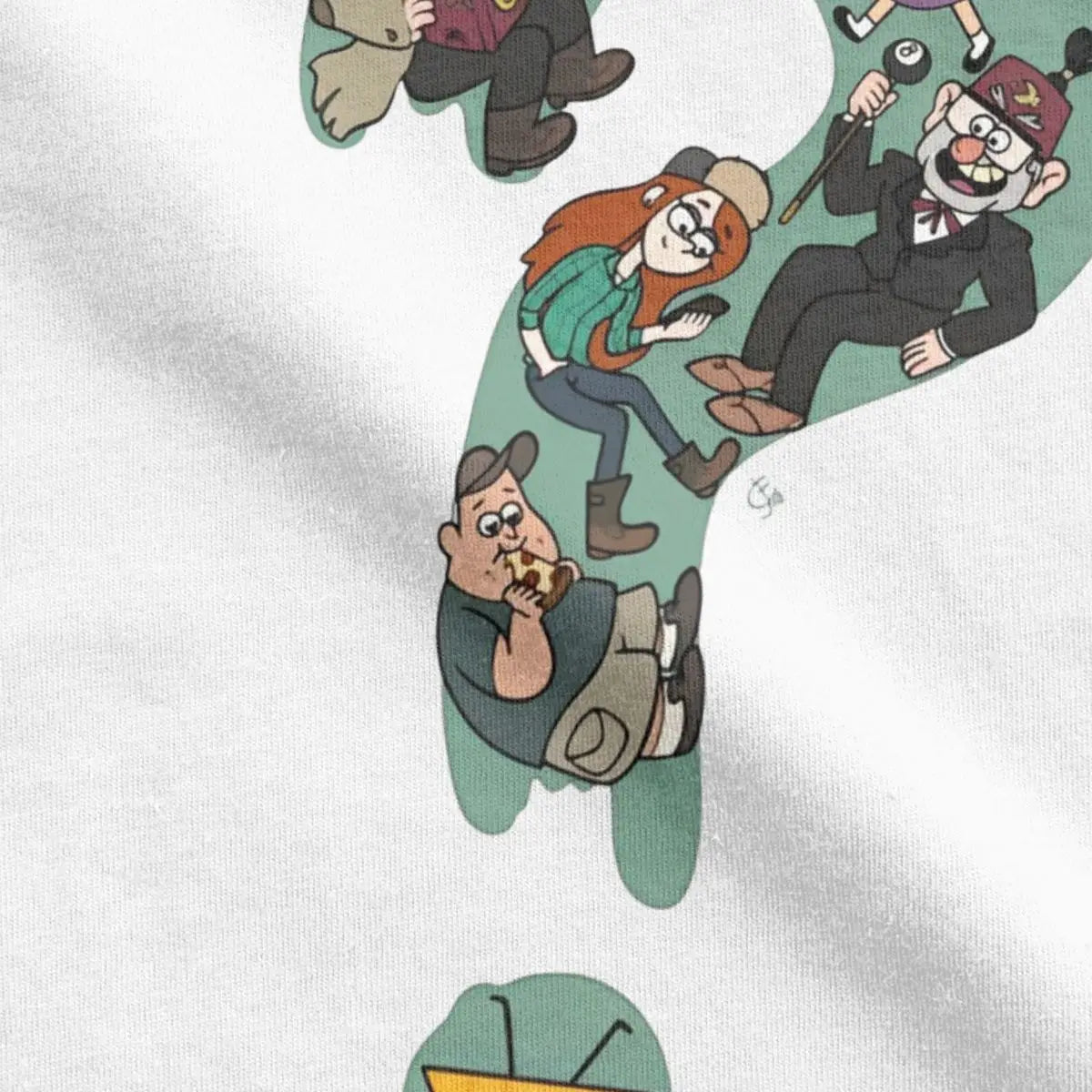 Gravity Falls Question Mark T-Shirt