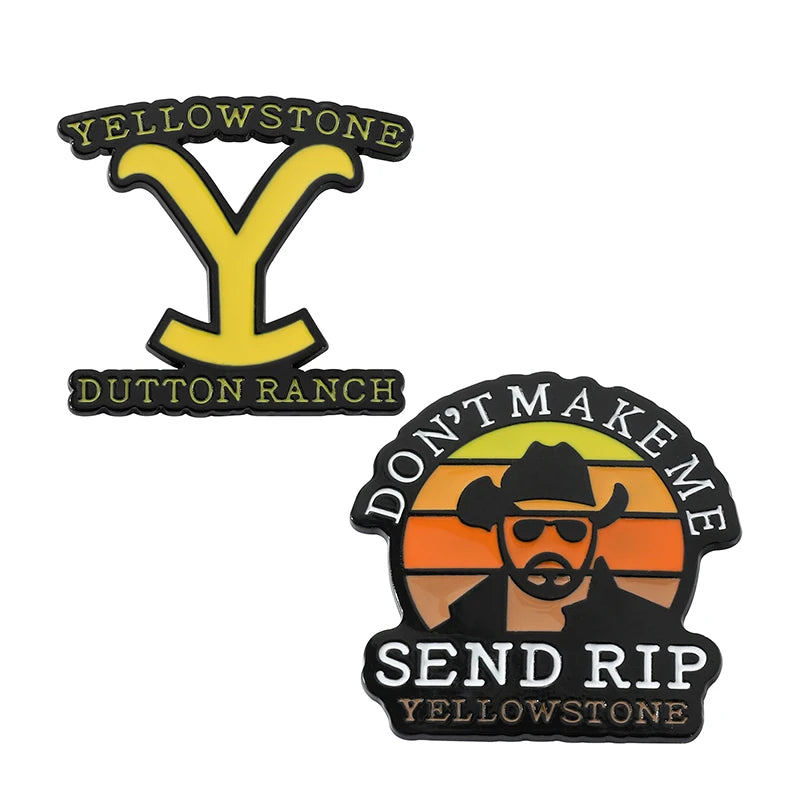 Yellowstone Enamel Pins