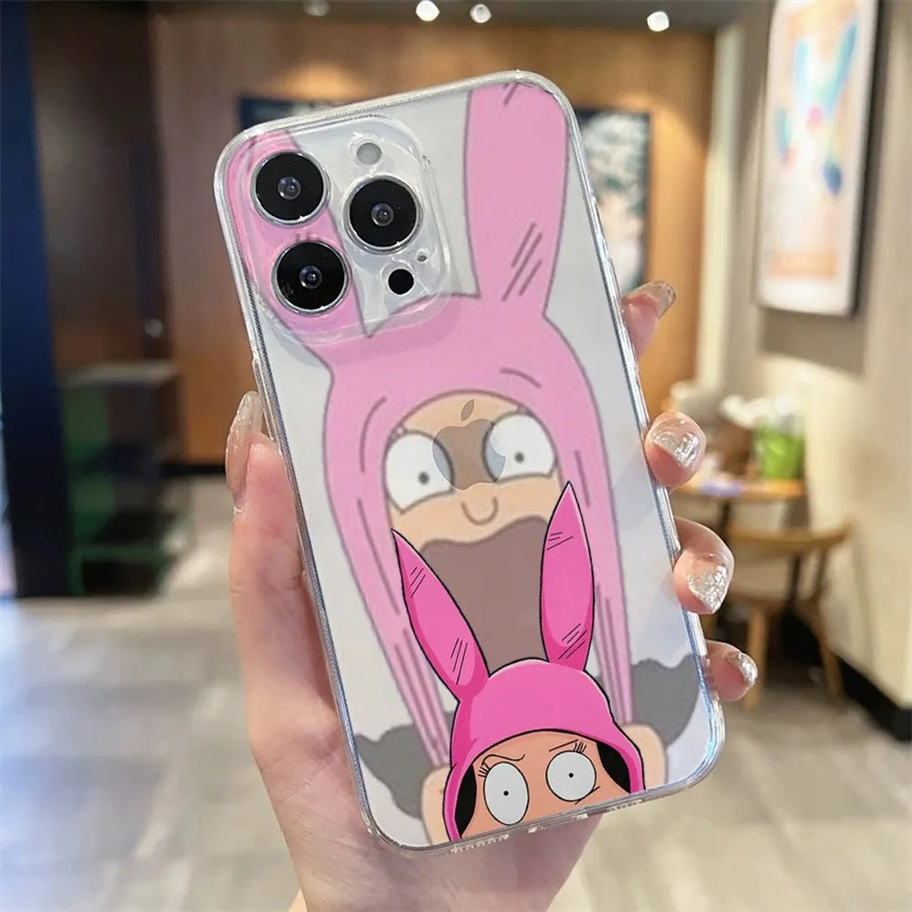 Bob's Burgers Clear Phone Case (iPhone)