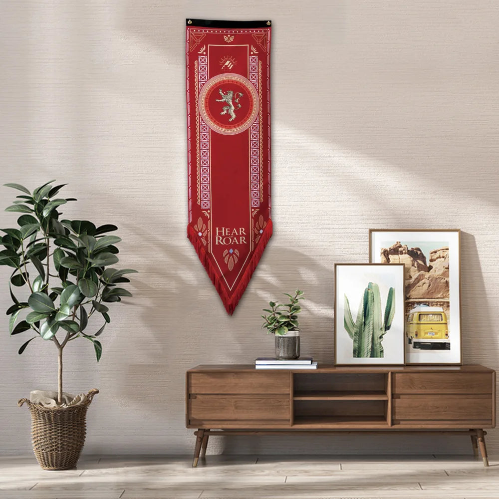 Game of Thrones House Sigil and Motto 5ft Banners