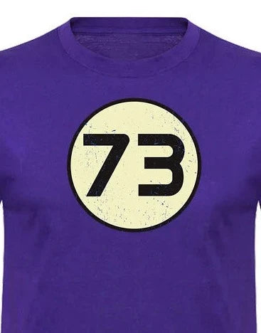 Big Bang Theory Sheldon 73 T-Shirt