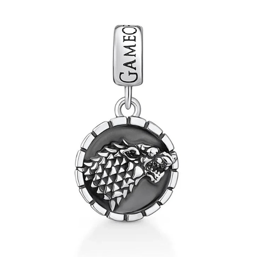 Game of Thrones Silver Charm Bracelet Charms