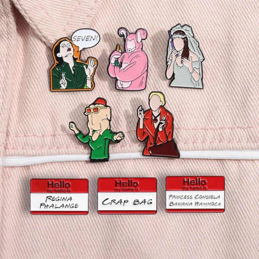 Friends Enamel Pins