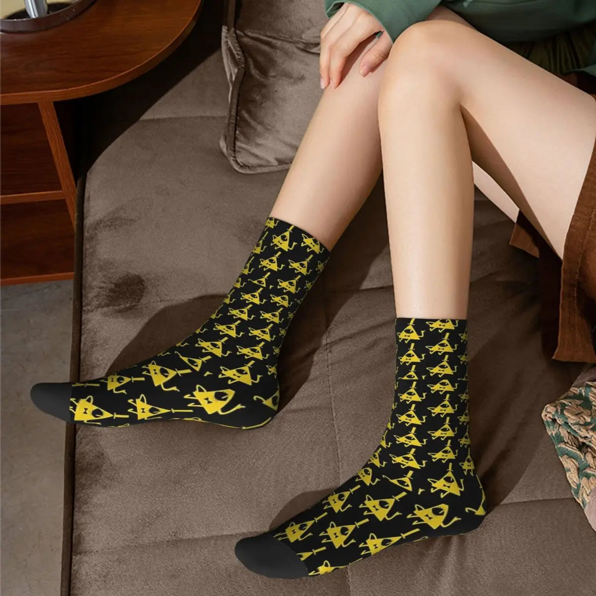 Gravity Falls Bill Cypher Socks