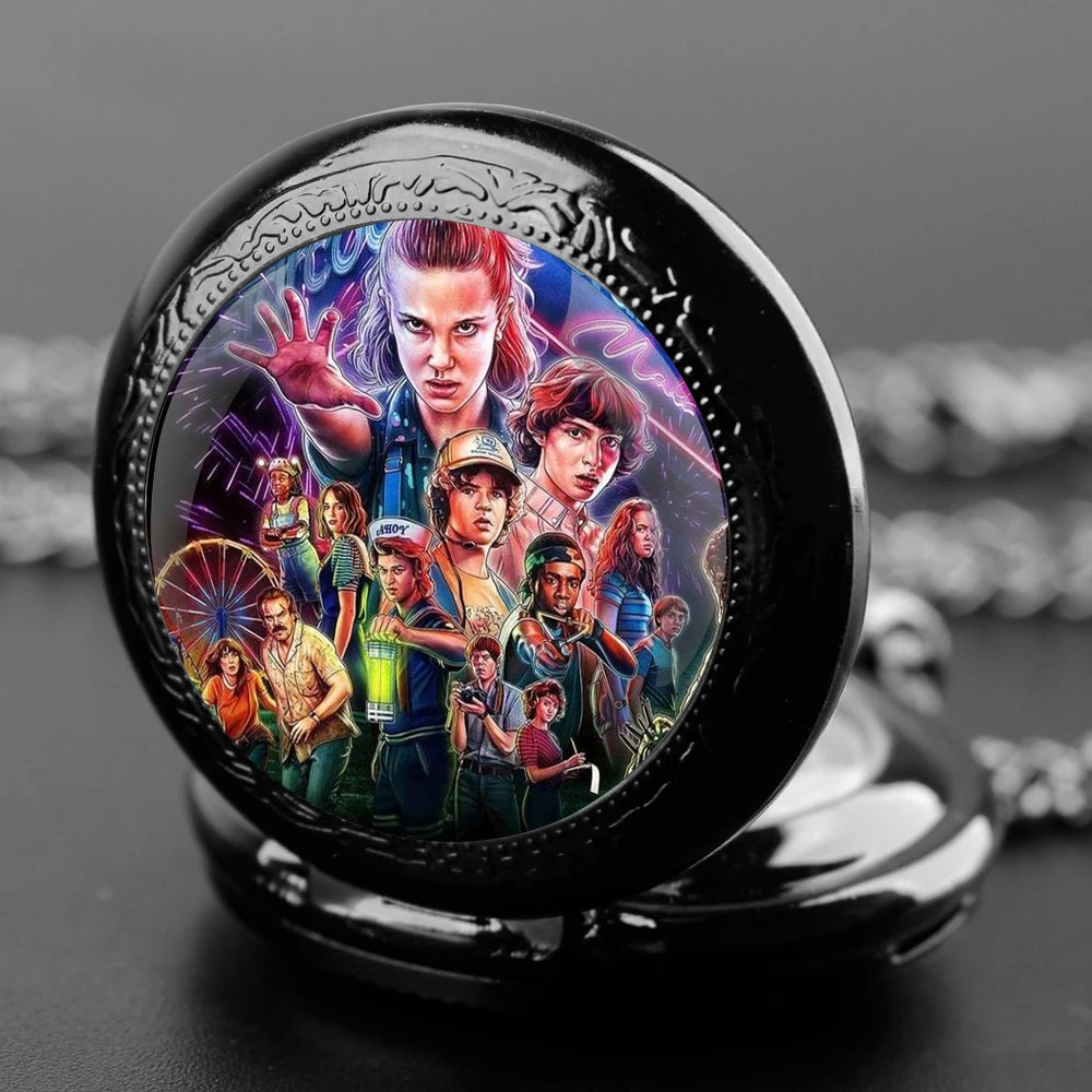 Stranger Things Graphic Pocket Watches