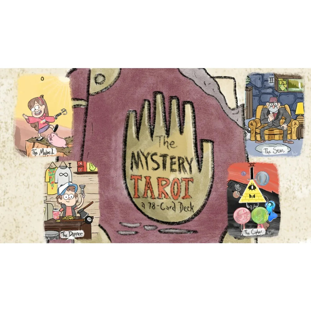 Gravity Falls Themed Tarot Card Deck