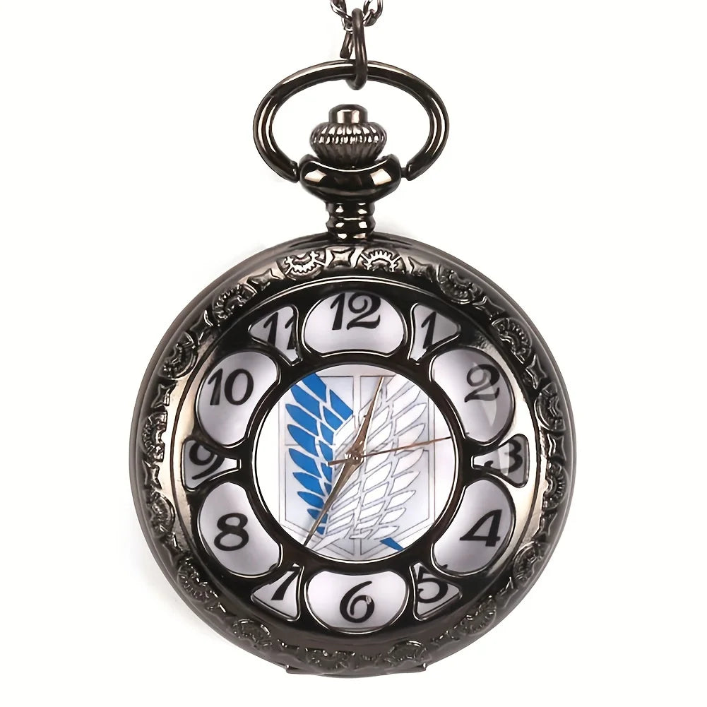 Attack on Titan Survey Corp Steampunk Pocketwatch