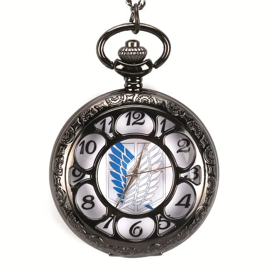 Attack on Titan Survey Corp Steampunk Pocketwatch