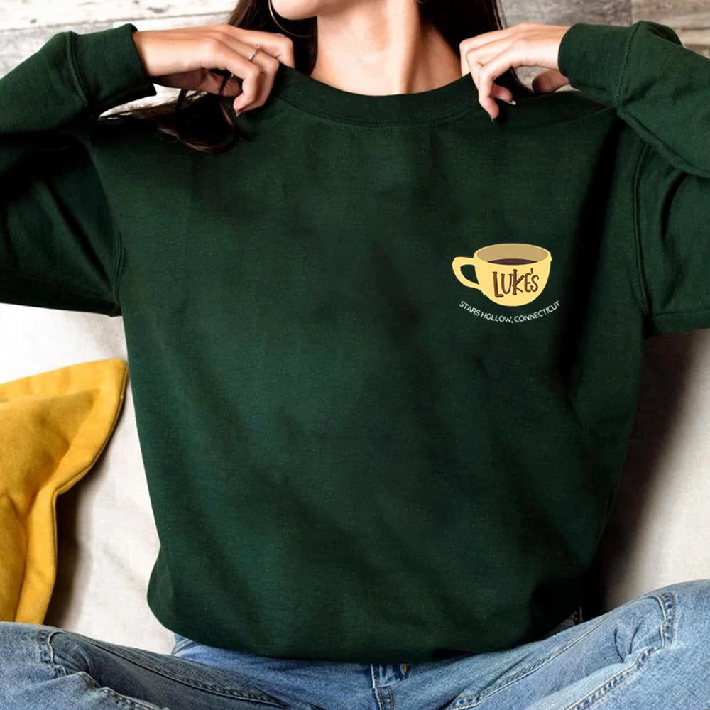 Gilmore Girls Lukes Diner Logo Sweatshirt